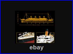 NEW Creator Expert Titanic 10294 Model Ship Building Bricks Set 9090 pieces Toys