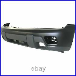 NEW Front Bumper Cover For 2002-2007 Trailblazer with Fog Lamp Holes SHIPS TODAY