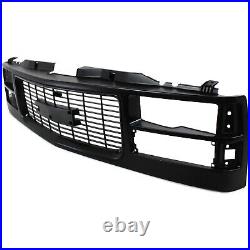 NEW Grille Assembly For 1994-1998 GMC C1500 1994-2000 K2500 With headlight holes