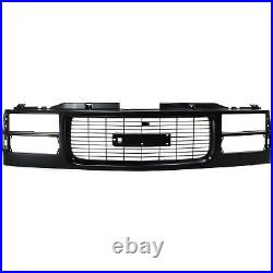 NEW Grille Assembly For 1994-1998 GMC C1500 1994-2000 K2500 With headlight holes