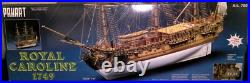 NEW Mantua Panart Royal Caroline 1749 With SAILS 147 Scale Wood Model Ship