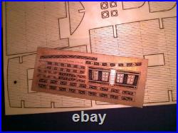 NEW Mantua Panart Royal Caroline 1749 With SAILS 147 Scale Wood Model Ship