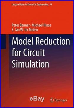 NEW Model Reduction for Circuit Simulation by Hardcover Book (English) Free Ship