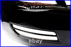 NEW Painted Black Front Bumper Cover For 2006-2013 Chevrolet Impala Without Fogs