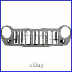 NEW Primed Grille For 2005-2007 Jeep Liberty CH1200290 SHIPS PRIORITY TODAY