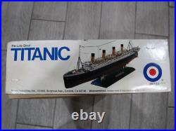 NEW Vintage ENTEX The Late Great RMS Titanic 1/350 Scale 30 Model Ship Kit 8509