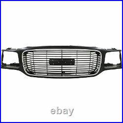 New Front Grille For 1999-2000 GMC Yukon Denali GM1200447 SHIPS TODAY