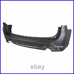 New Rear Bumper Cover For 2019-2021 Subaru Forester With Sensors SHIPS TODAY