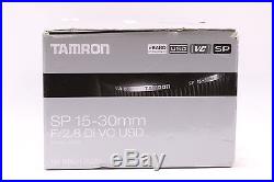 New! USA Model Tamron SP 15-30mm F/2.8 Di VC USD FOR NIKON FREE SHIP