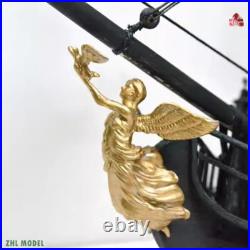 New ZHL The black Pearl Golden version 2023 wood model ship kit 31 inch Gifts