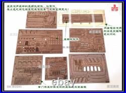 New ZHL The black Pearl Golden version 2023 wood model ship kit 31 inch Gifts