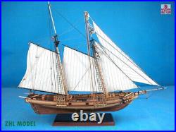 New port wooden model ship kits scale 1/32 L 770mm Yuanqing