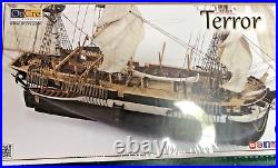 NewithSealed OcCre Terror Wooden Ship Model Kit 175 scale Made in Spain
