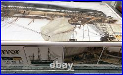 NewithSealed OcCre Terror Wooden Ship Model Kit 175 scale Made in Spain