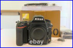 Nikon D750 24.3 MP FREE SHIP for US US model 12000 on shutter