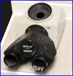 Nikon Microscope Trinocular Head for Labophot Optiphot Model F FREE SHIPPING