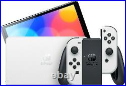 Nintendo Switch OLED 64GB White Joy-Con 2021 Newest + FAST SHIPPING