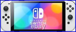 Nintendo Switch OLED 64GB White Joy-Con 2021 Newest + FAST SHIPPING