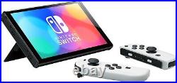 Nintendo Switch OLED 64GB White Joy-Con 2021 Newest + FAST SHIPPING