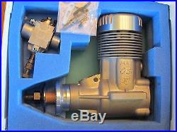 OS MAX BX-1,108 FSR NITRO MODEL AIRPLANE ENGINE w 7D CARB - SHIPS FOR FREE