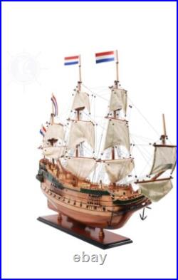 Old Modern Handicrafts Batavia Ship Model 100% Handcrafted. 37L x 10.5W x 29.2H