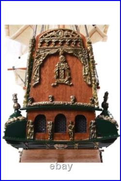 Old Modern Handicrafts Batavia Ship Model 100% Handcrafted. 37L x 10.5W x 29.2H