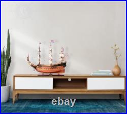 Old Modern Handicrafts Batavia Ship Model 100% Handcrafted. 37L x 10.5W x 29.2H