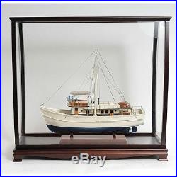 Old Modern Handicrafts Display Case For Tall Model Ship
