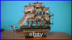 Old Vintage Model Sailing Ship The RED JACKET Old Vintage Model Sailing Ship The RED JACKET