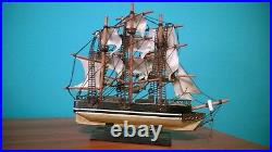 Old Vintage Model Sailing Ship The RED JACKET
