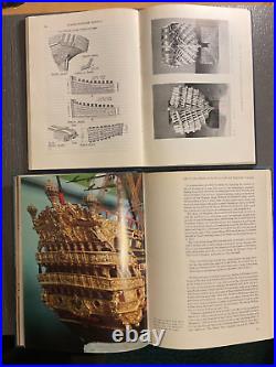 One Of A Kind Collection Of 14 Model Sailing Ship Books (2,300 Total Pages)