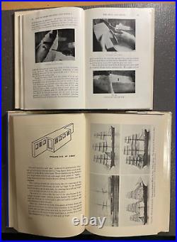 One Of A Kind Collection Of 14 Model Sailing Ship Books (2,300 Total Pages)