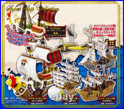 One Piece Super Ship Collection Set of 5 Plastic Model Figurine Plex Japan Rare