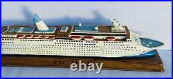 P&O Pacific Sun Cruise Ship Pacific Dawn Collectable Souvenir Resin Model Boat