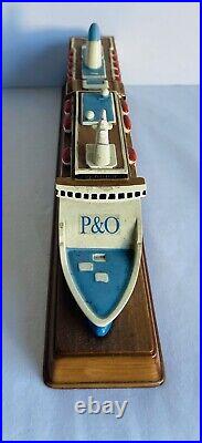 P&O Pacific Sun Cruise Ship Pacific Dawn Collectable Souvenir Resin Model Boat