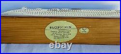 P&O Pacific Sun Cruise Ship Pacific Dawn Collectable Souvenir Resin Model Boat