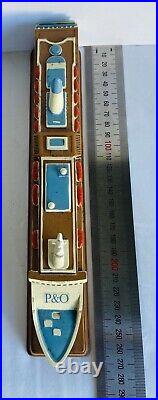 P&O Pacific Sun Cruise Ship Pacific Dawn Collectable Souvenir Resin Model Boat