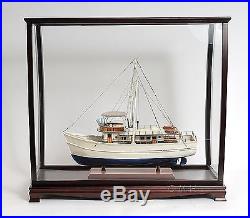 P006 Display Case for Scale Model Ships Medium Old Modern Handicrafts