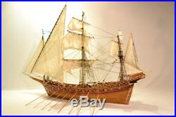 PRO Misticque French Xebec 1750 wood model ship kits boat DIY for adults new