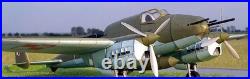 PZL-38 Wilk Panstwowe Poland Airplane Wood Model Replica Large Free Shipping