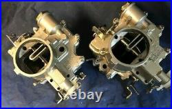 Pair Rebuilt 1963 Corvair Carburetors $50 refund for your cores. Free Shipping