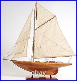 Pen Duick Ship Model Handcrafted Wooden Ship With Hatches Winches & Cabin