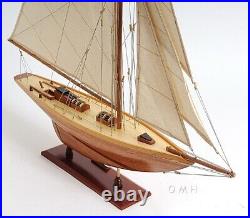 Pen Duick Ship Model Handcrafted Wooden Ship With Hatches Winches & Cabin