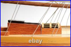 Pen Duick Ship Model Handcrafted Wooden Ship With Hatches Winches & Cabin