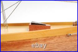 Pen Duick Ship Model Handcrafted Wooden Ship With Hatches Winches & Cabin