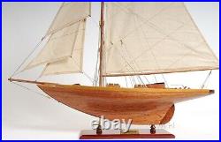 Pen Duick Ship Model Handcrafted Wooden Ship With Hatches Winches & Cabin