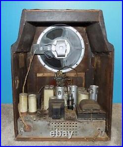 Philco Model 16B Shouldered Tombstone Radio for Parts/Restoration Free Shipping
