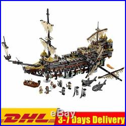 Pirate Ship Captain Jack Silent Mary Ship Model Building Blocks Bricks Toys for
