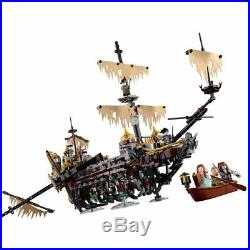 Pirate Ship Captain Jack Silent Mary Ship Model Building Blocks Bricks Toys for