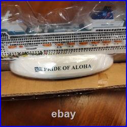 Pride of Aloha Cruise Ship Model NCL Norwegian Cruise Lines 10 inch NEW